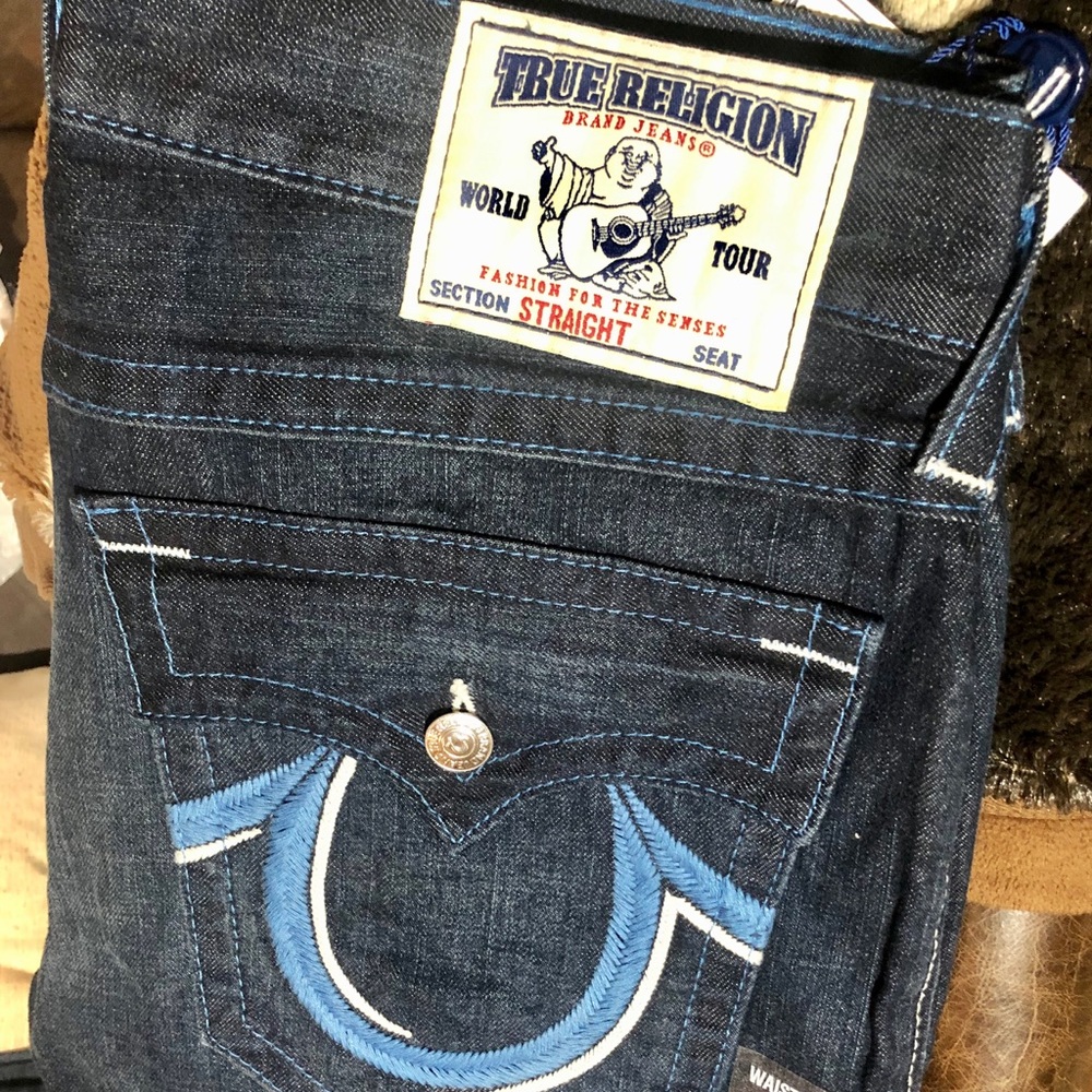 Men’s True Religion jeans; size 34
